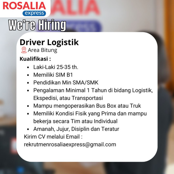 Driver Logistik