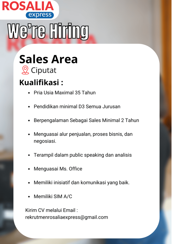 Sales Area Ciputat