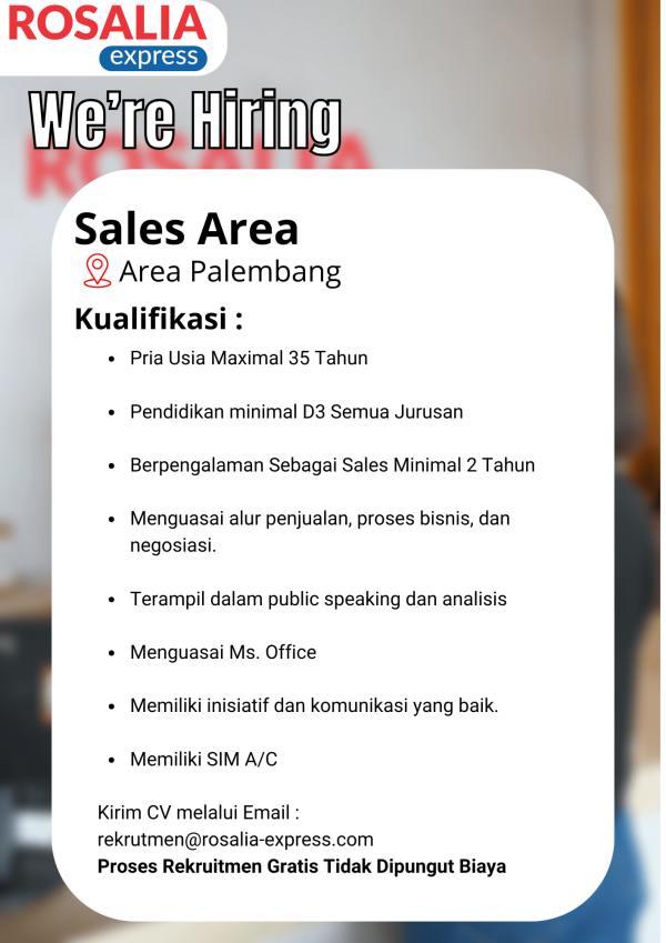 Sales Area Palembang